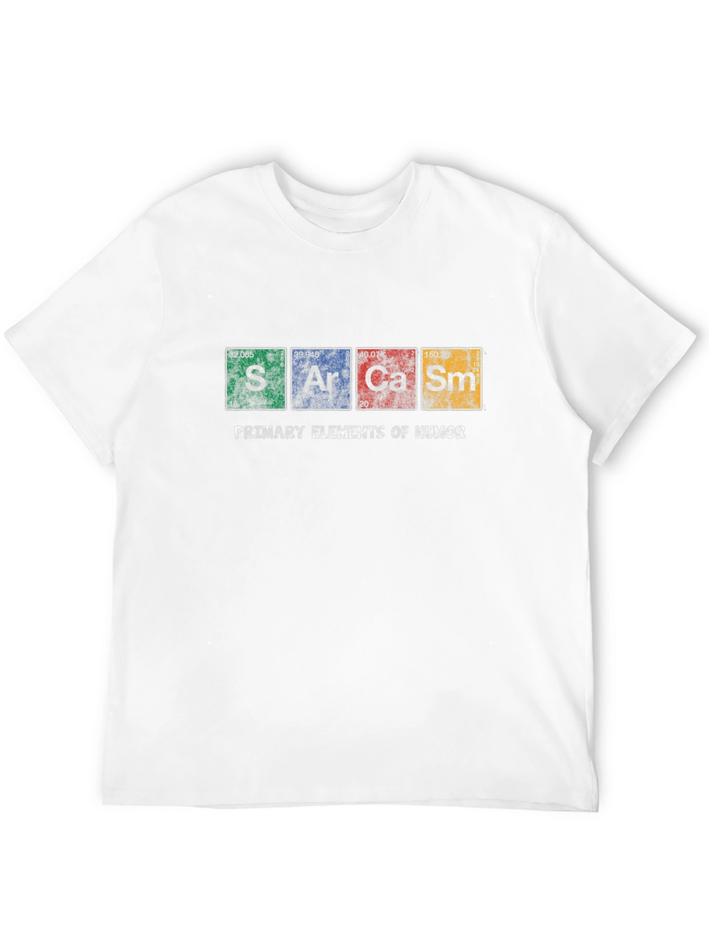Sarcasm Elements of Humor Graphic T-Shirt