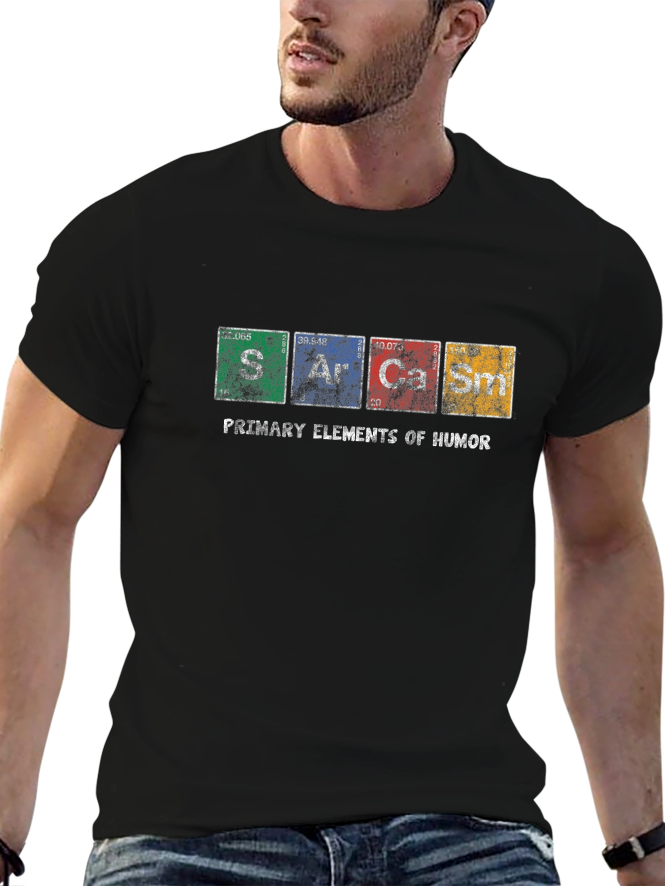 Sarcasm Elements of Humor Graphic T-Shirt