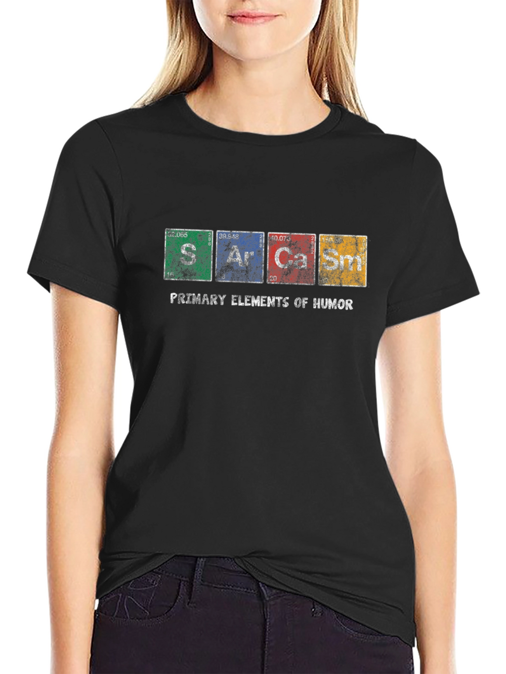 Sarcasm Elements of Humor Graphic T-Shirt