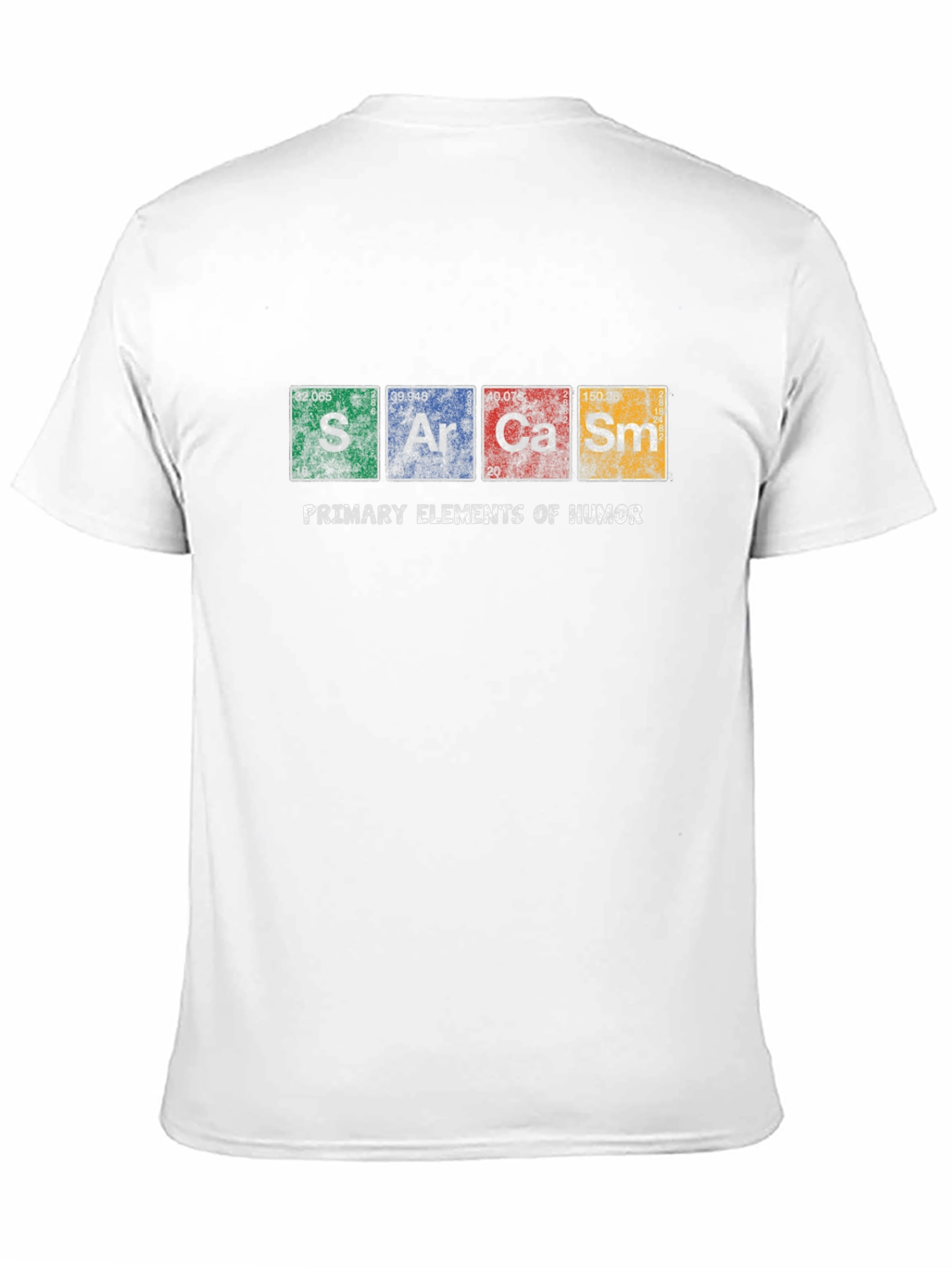 Sarcasm Elements of Humor Graphic T-Shirt