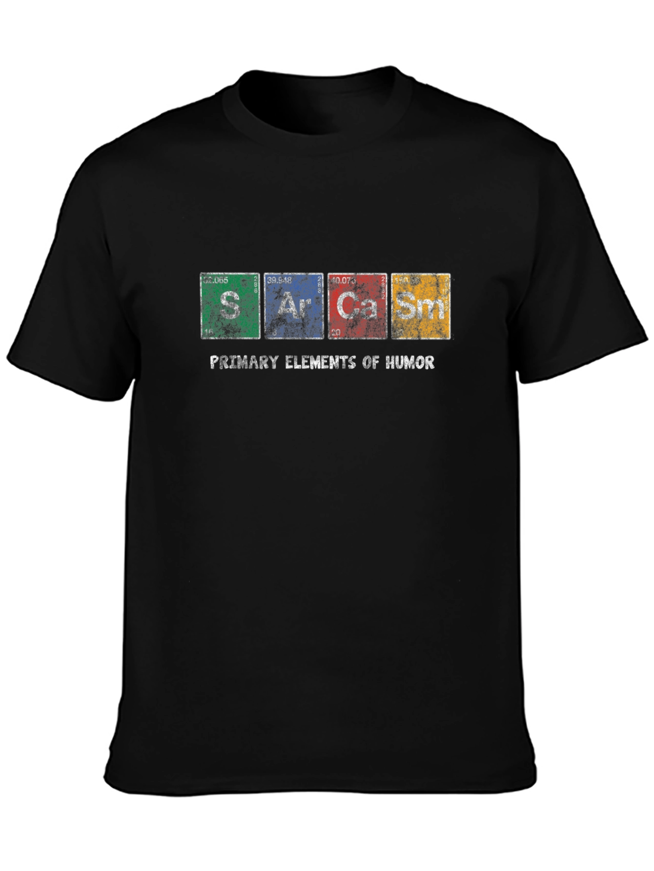 Sarcasm Elements of Humor Graphic T-Shirt