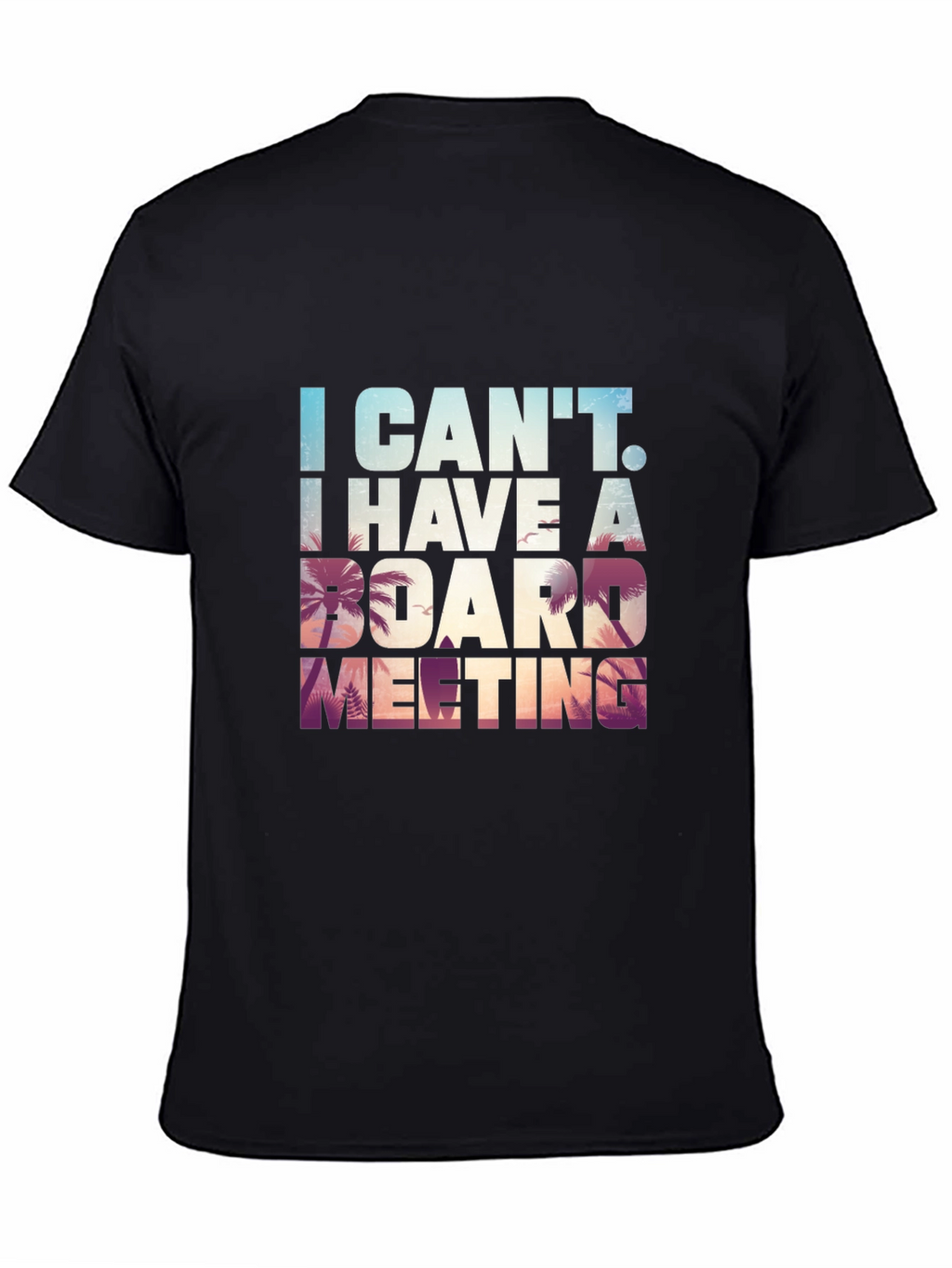Board Meeting Graphic Tee - Black