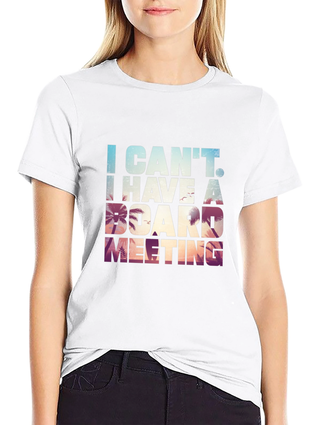 Board Meeting Graphic Tee - Black