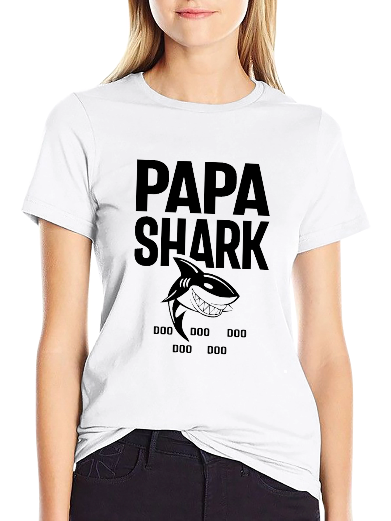 Papa Shark T-Shirt - Family Fun Tee