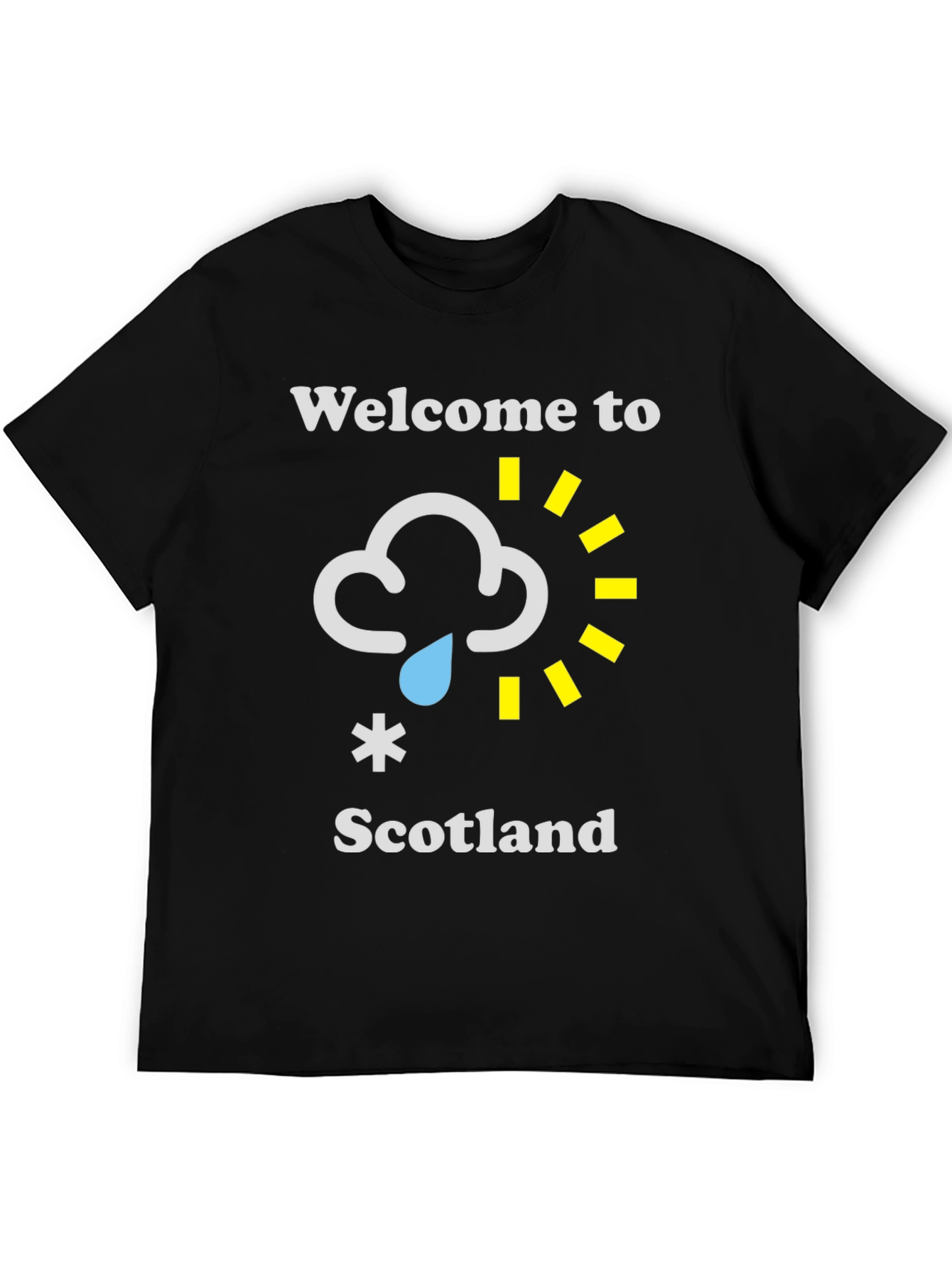 Welcome to Scotland Funny Weather T-Shirt