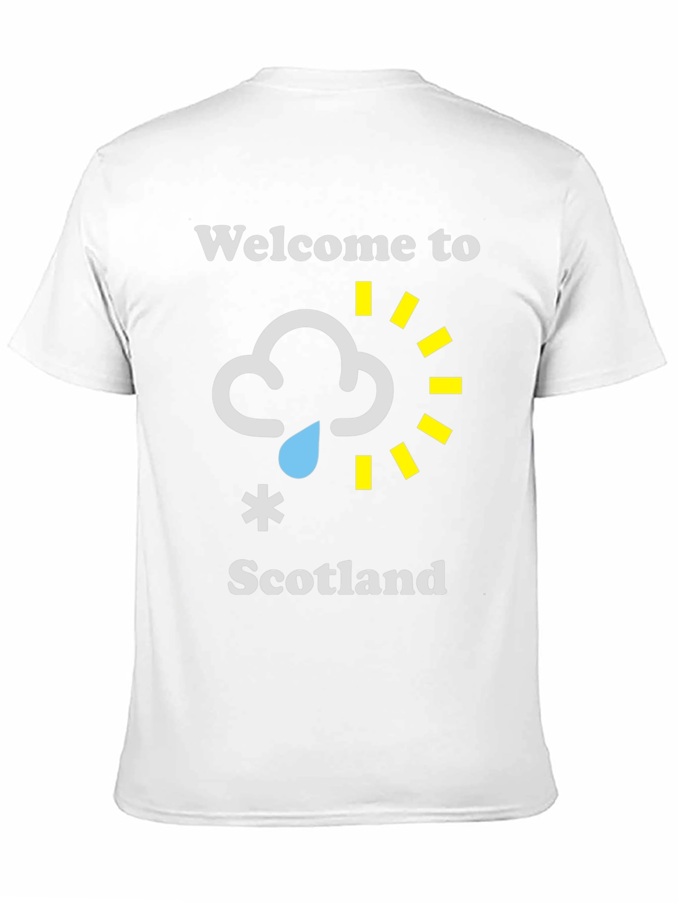 Welcome to Scotland Funny Weather T-Shirt