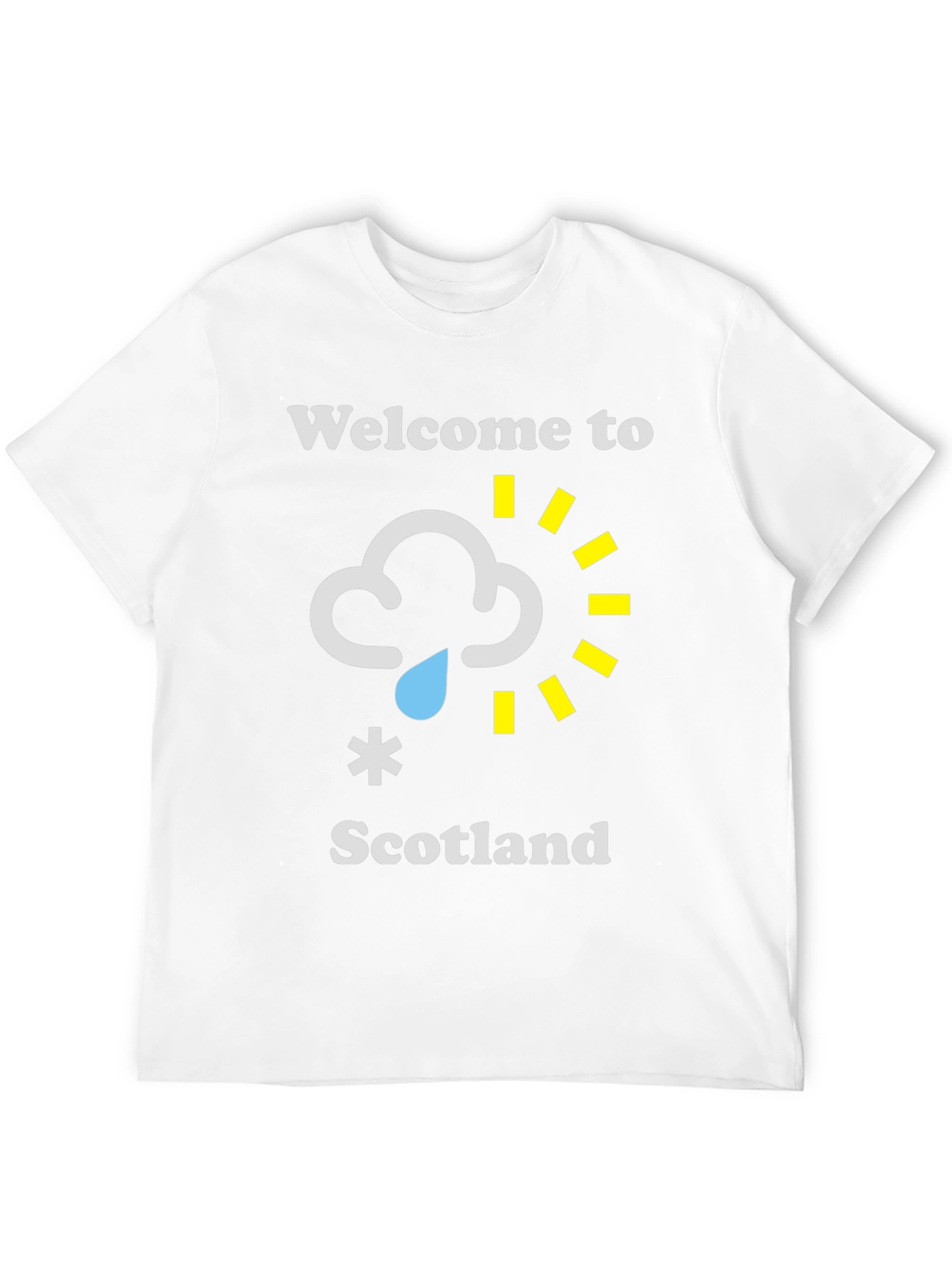 Welcome to Scotland Funny Weather T-Shirt