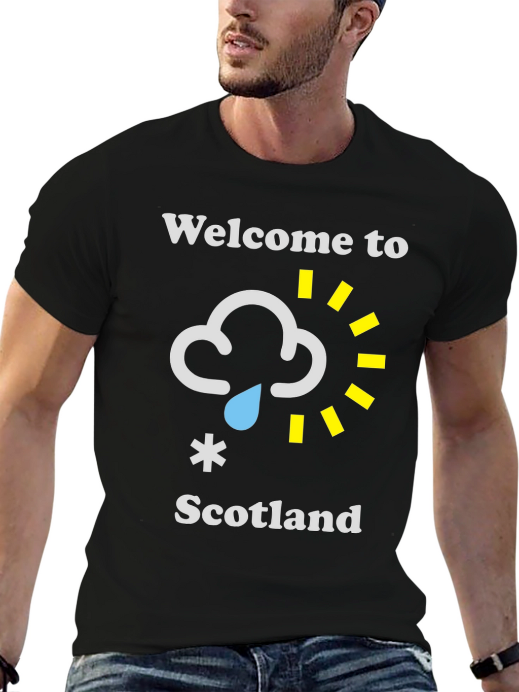 Welcome to Scotland Funny Weather T-Shirt