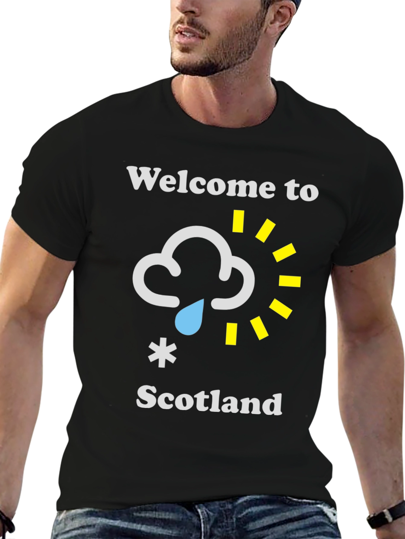 Welcome to Scotland Funny Weather T-Shirt