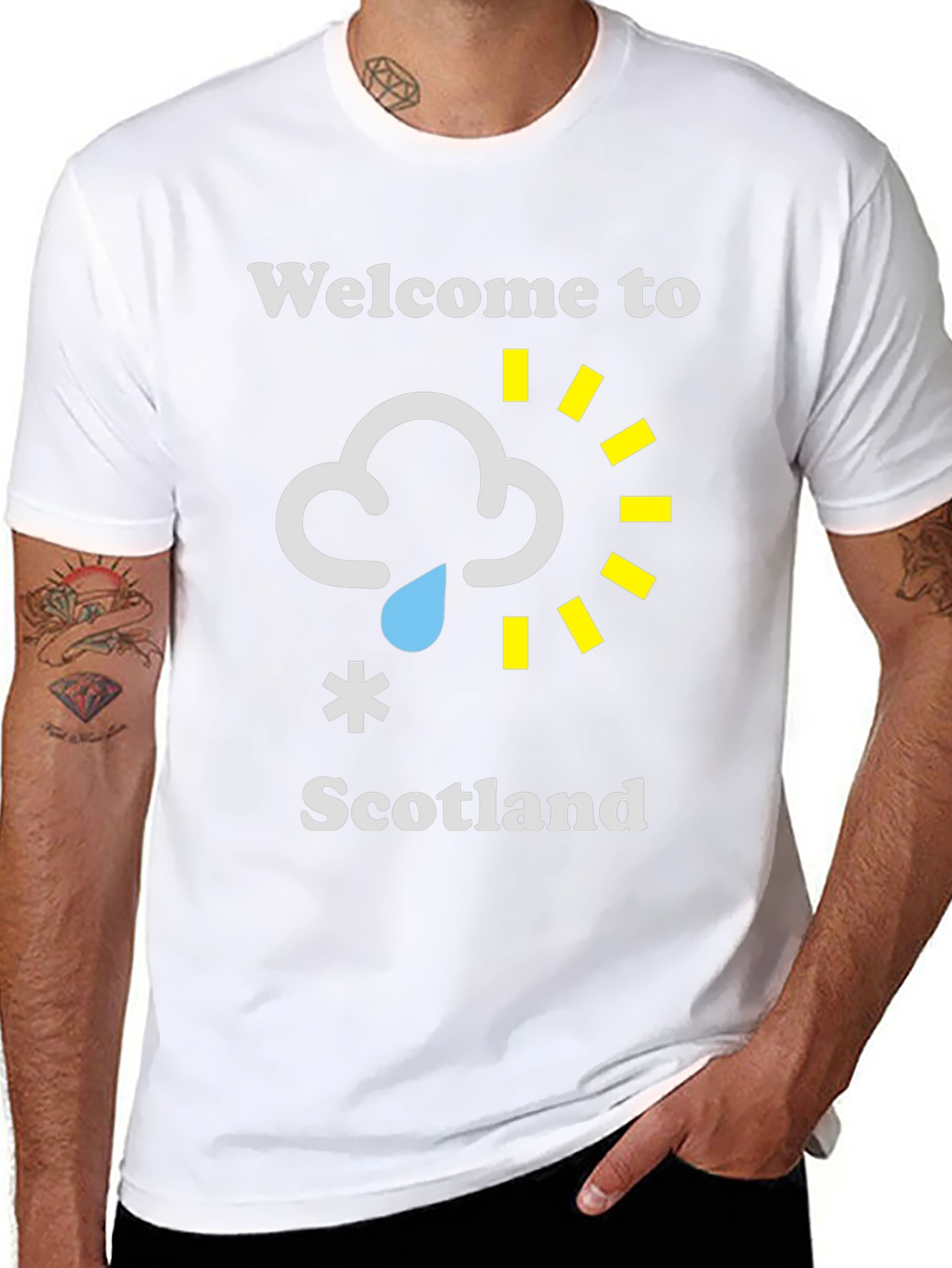 Welcome to Scotland Funny Weather T-Shirt