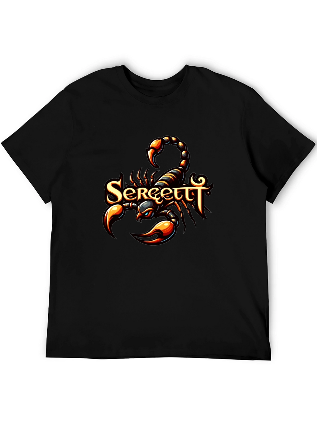 Scorpion Graphic Black T-Shirt