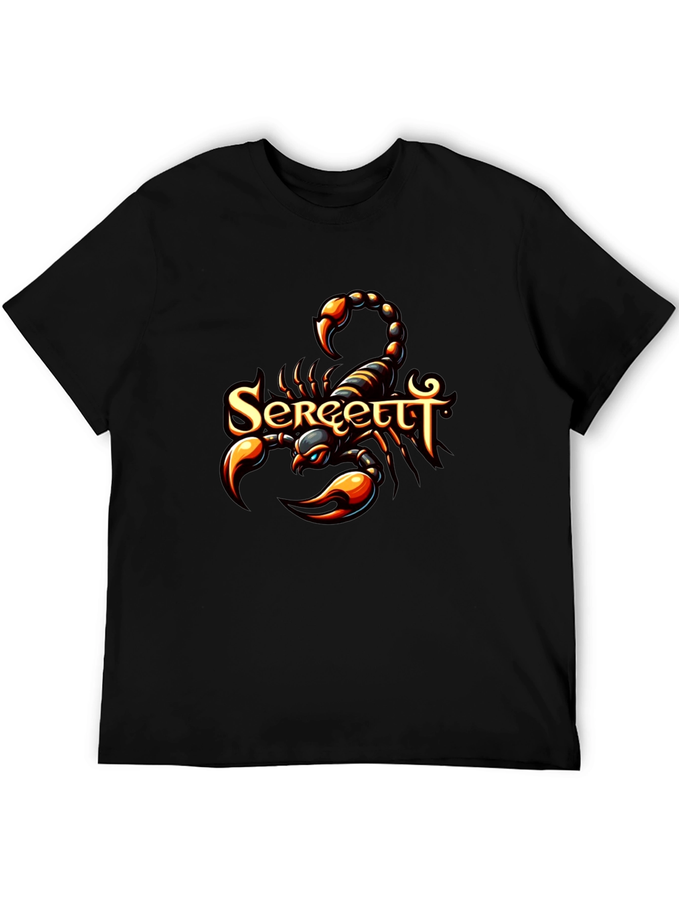 Scorpion Graphic Black T-Shirt