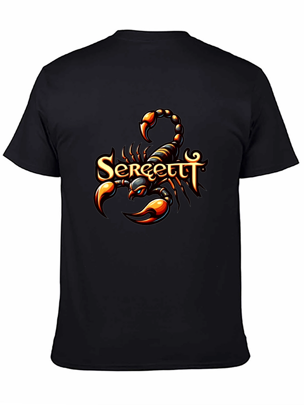 Scorpion Graphic Black T-Shirt