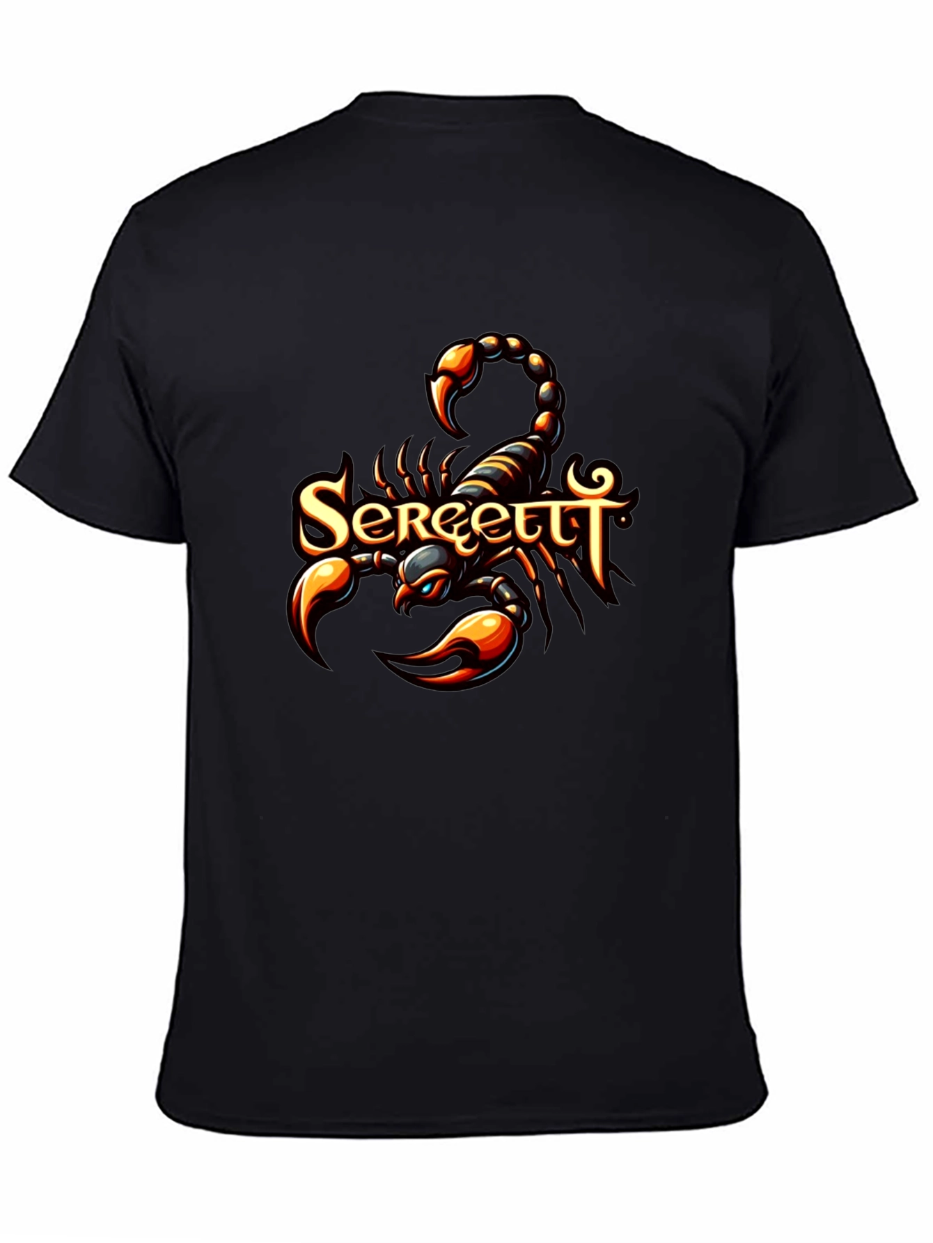 Scorpion Graphic Black T-Shirt