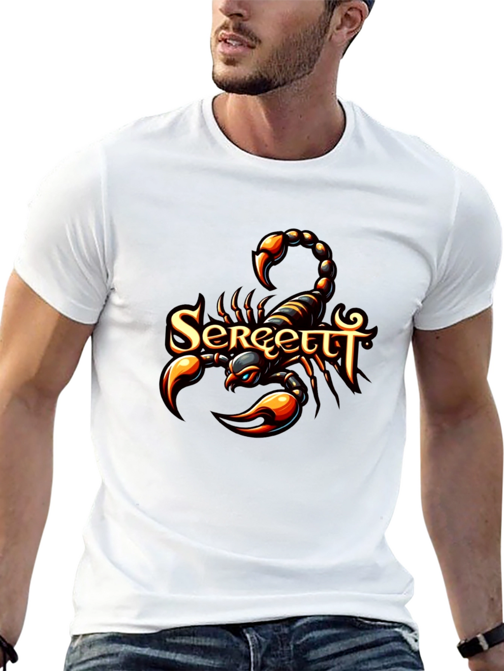 Scorpion Graphic Black T-Shirt