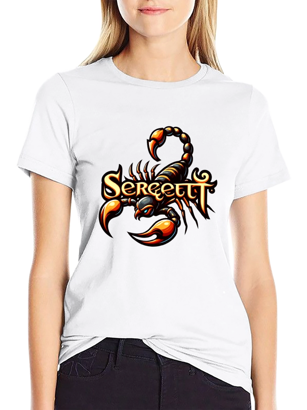 Scorpion Graphic Black T-Shirt