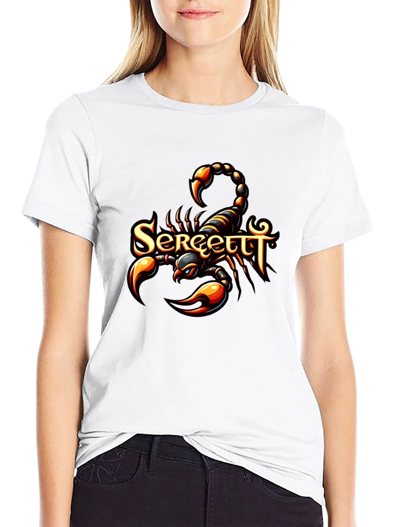 Scorpion Graphic Black T-Shirt