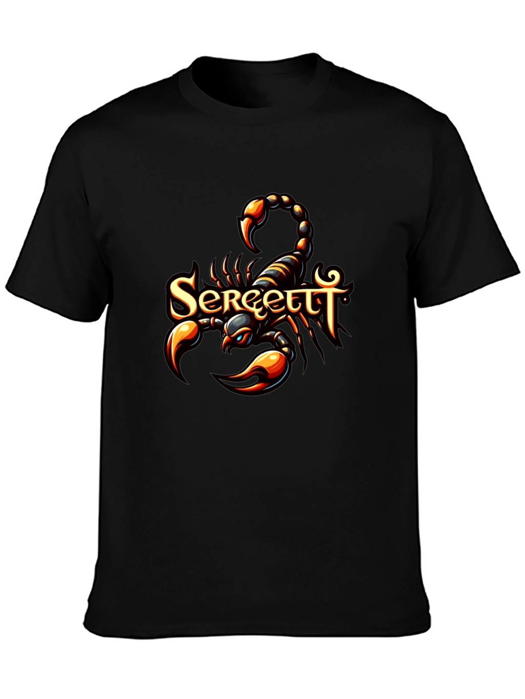 Scorpion Graphic Black T-Shirt