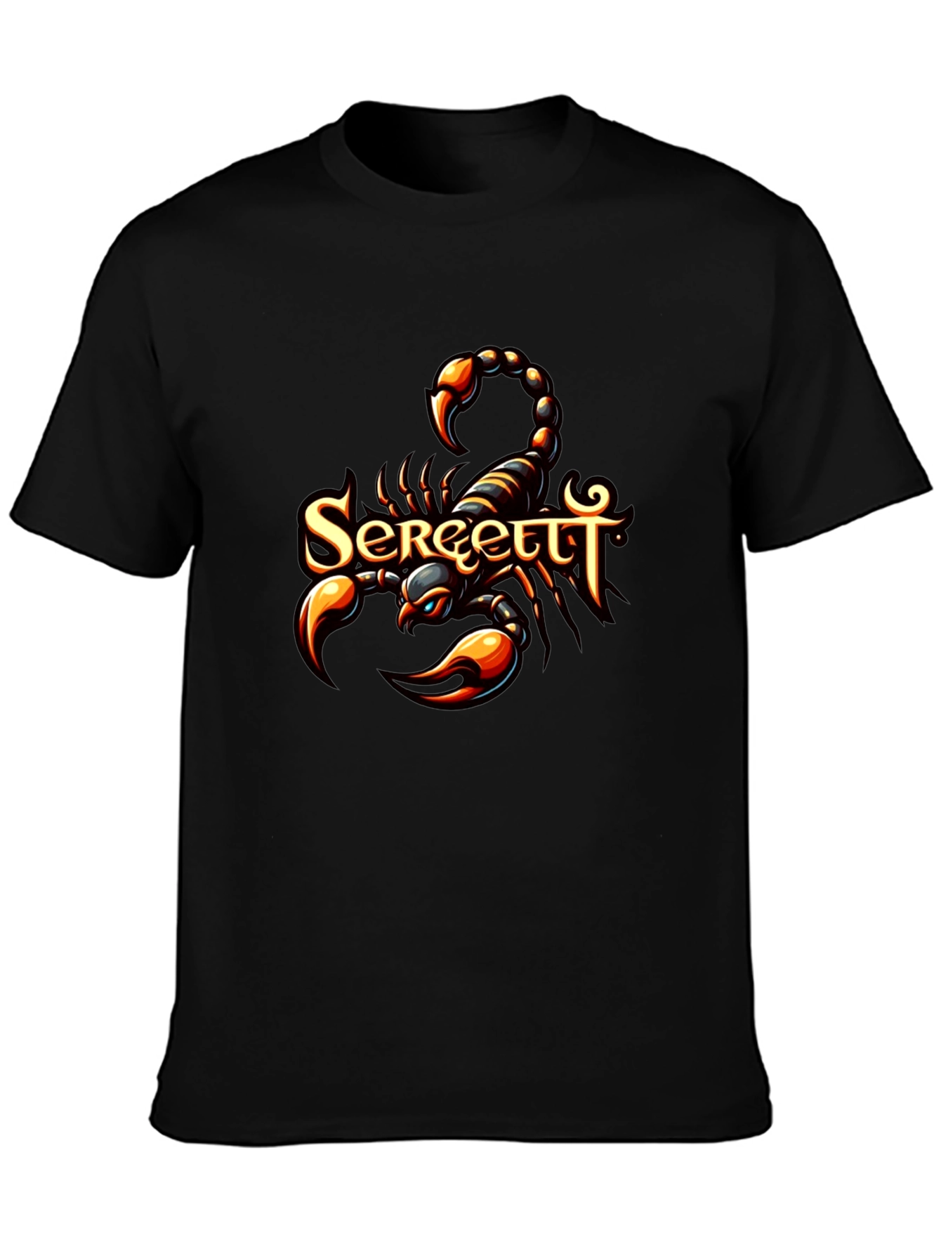 Scorpion Graphic Black T-Shirt