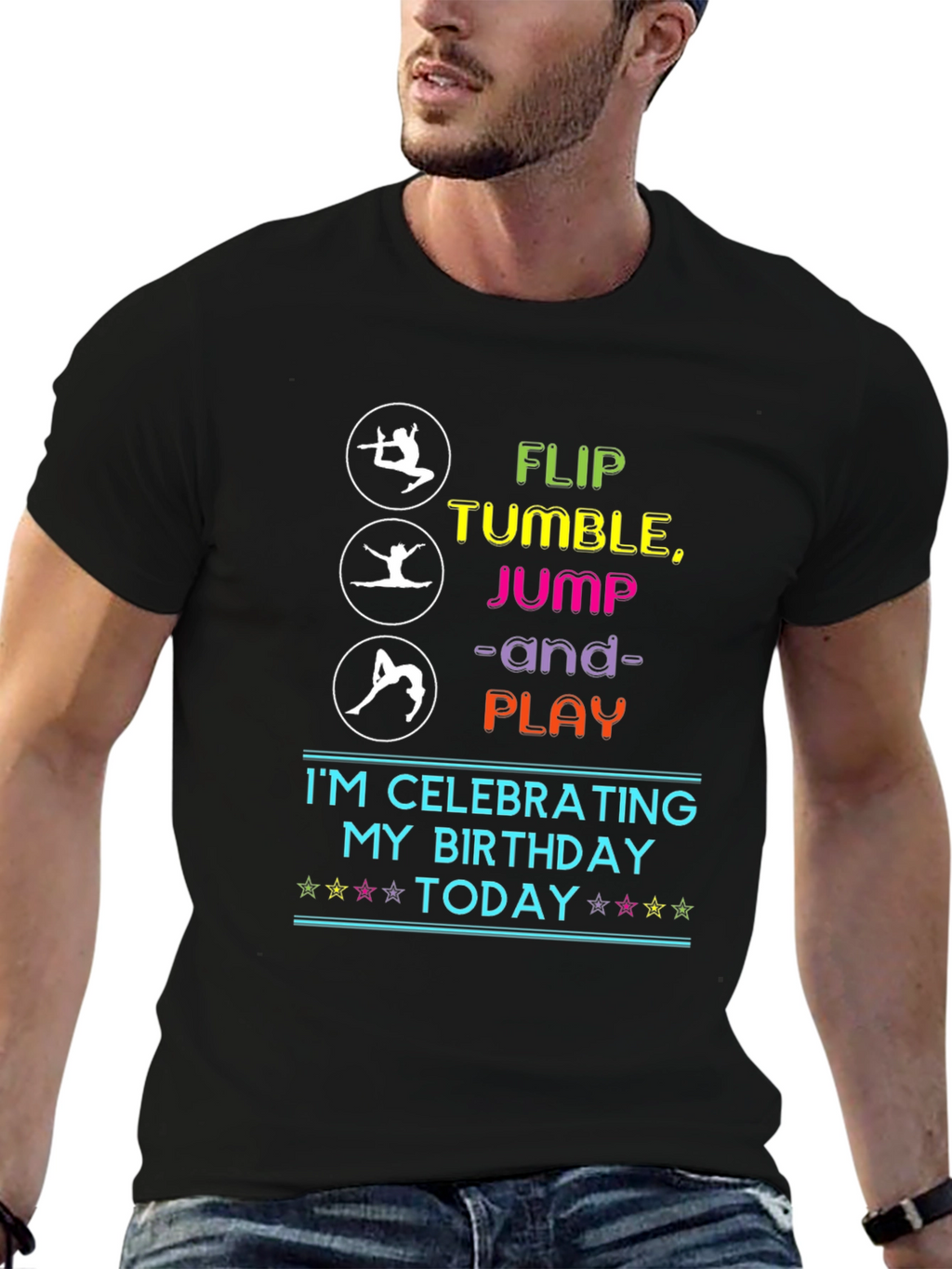 Gymnastics Birthday Celebration T-Shirt