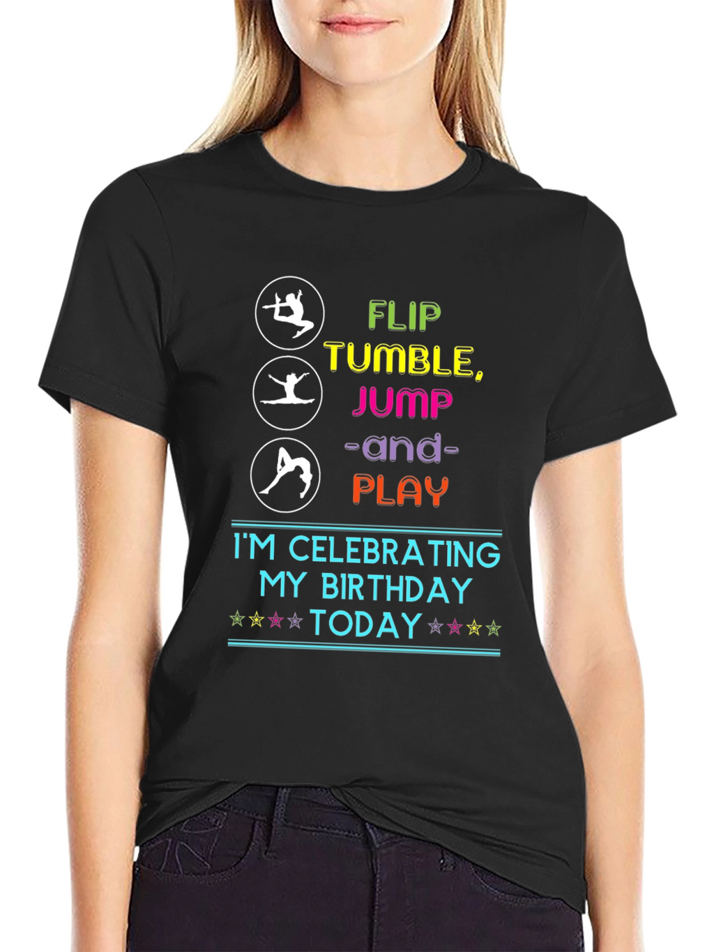 Gymnastics Birthday Celebration T-Shirt