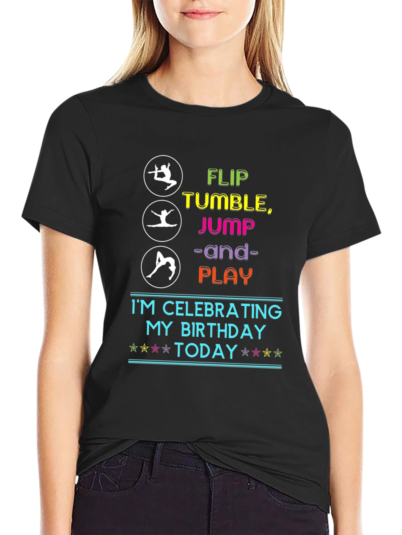Gymnastics Birthday Celebration T-Shirt