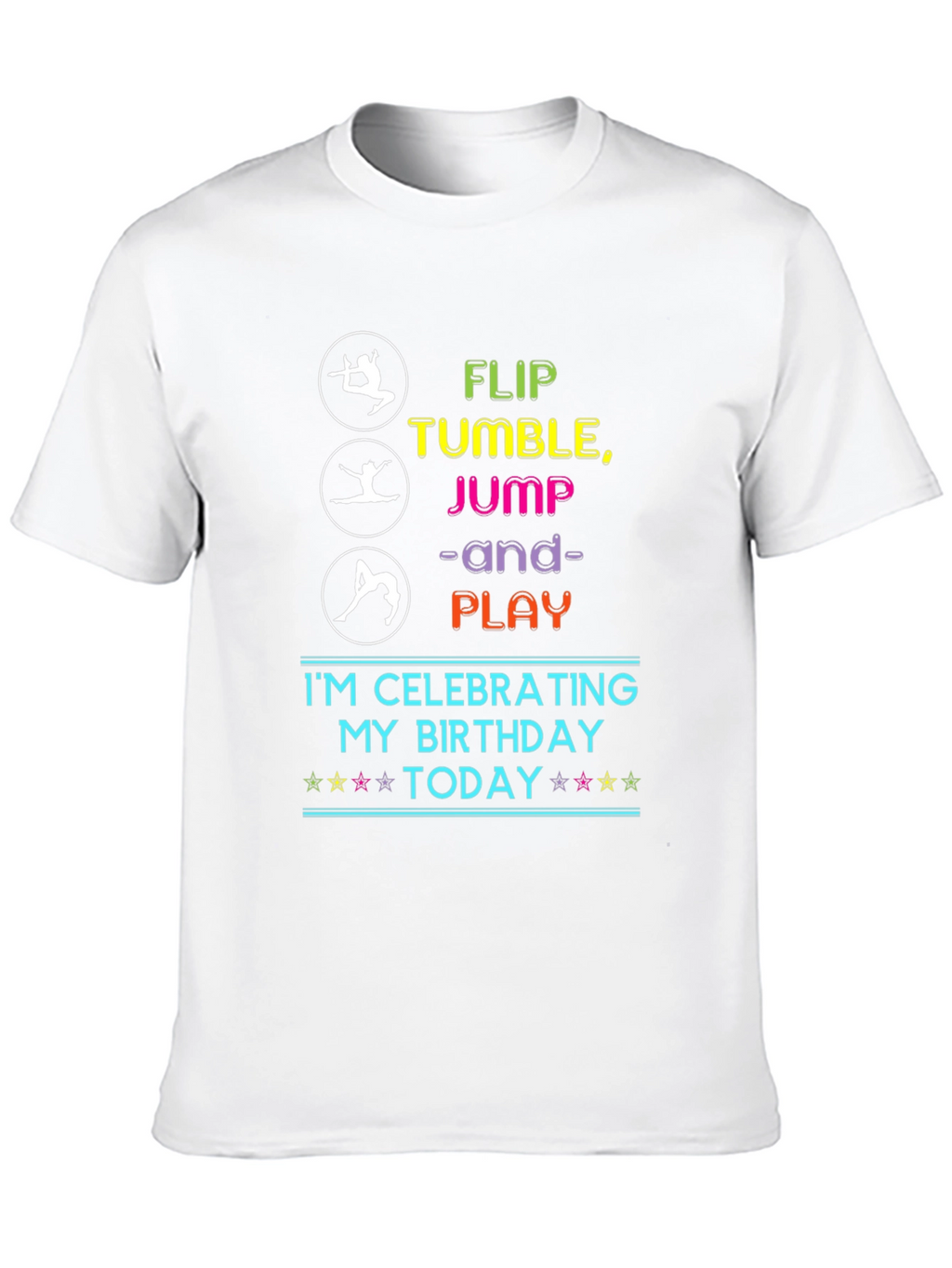 Gymnastics Birthday Celebration T-Shirt