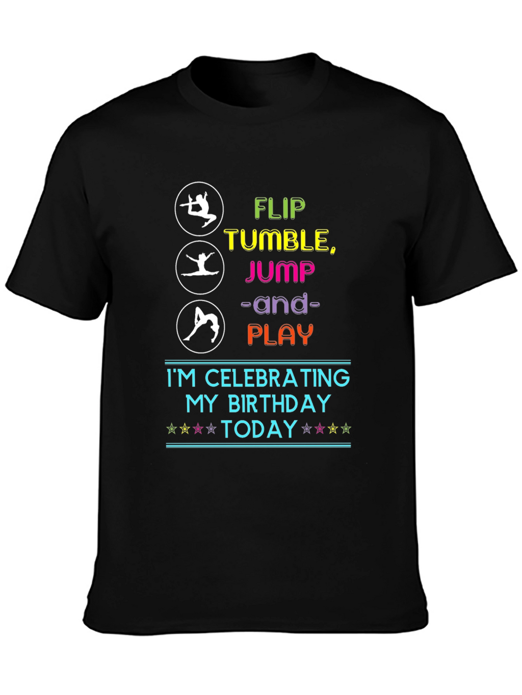 Gymnastics Birthday Celebration T-Shirt