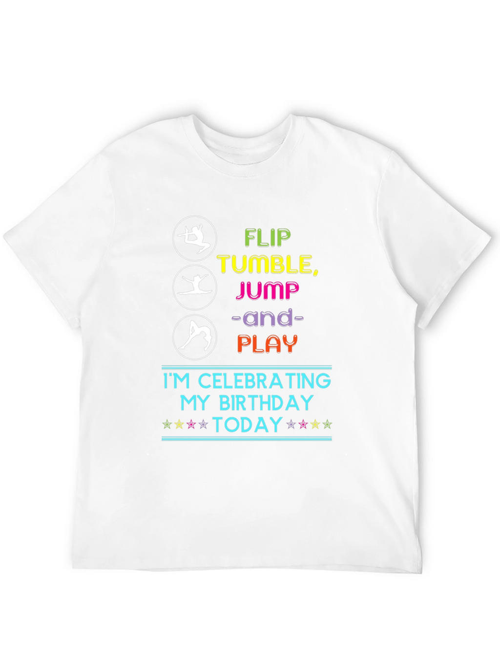 Gymnastics Birthday Celebration T-Shirt