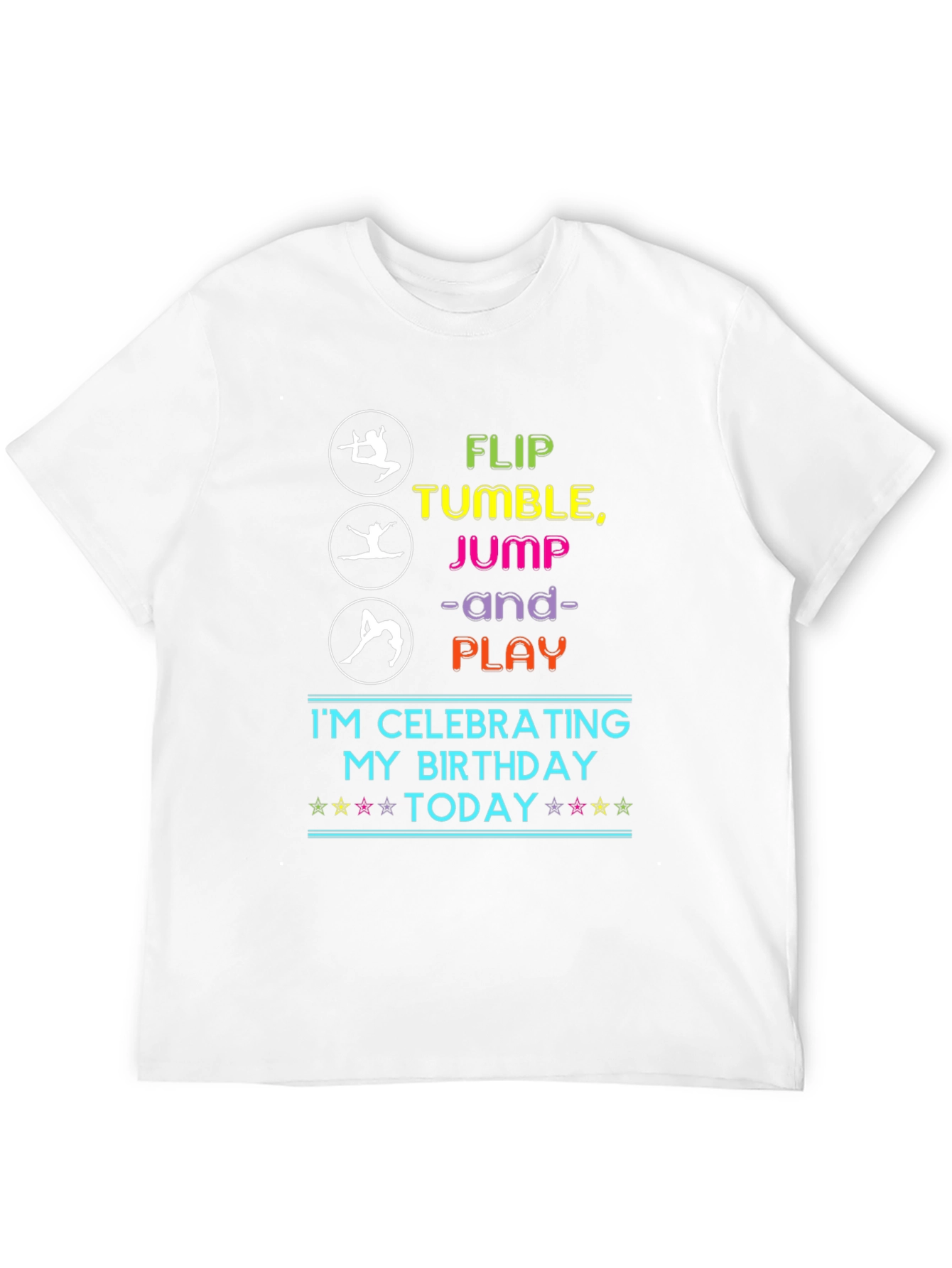 Gymnastics Birthday Celebration T-Shirt