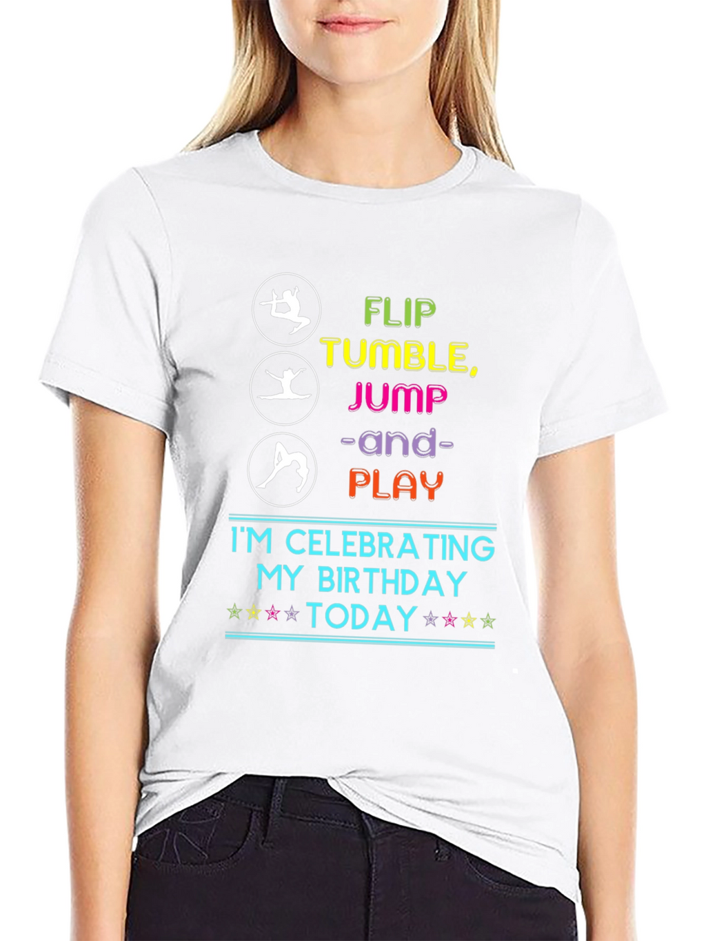 Gymnastics Birthday Celebration T-Shirt