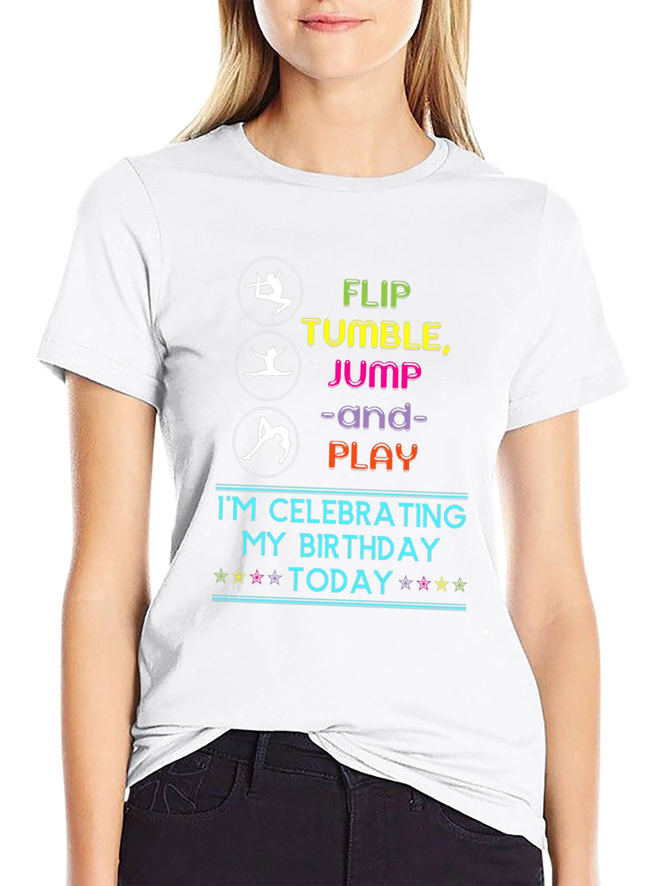 Gymnastics Birthday Celebration T-Shirt