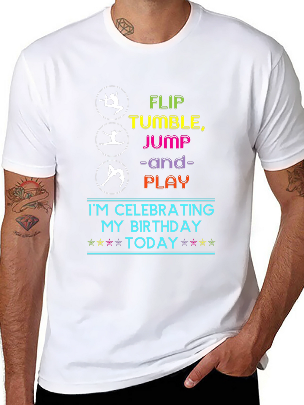 Gymnastics Birthday Celebration T-Shirt