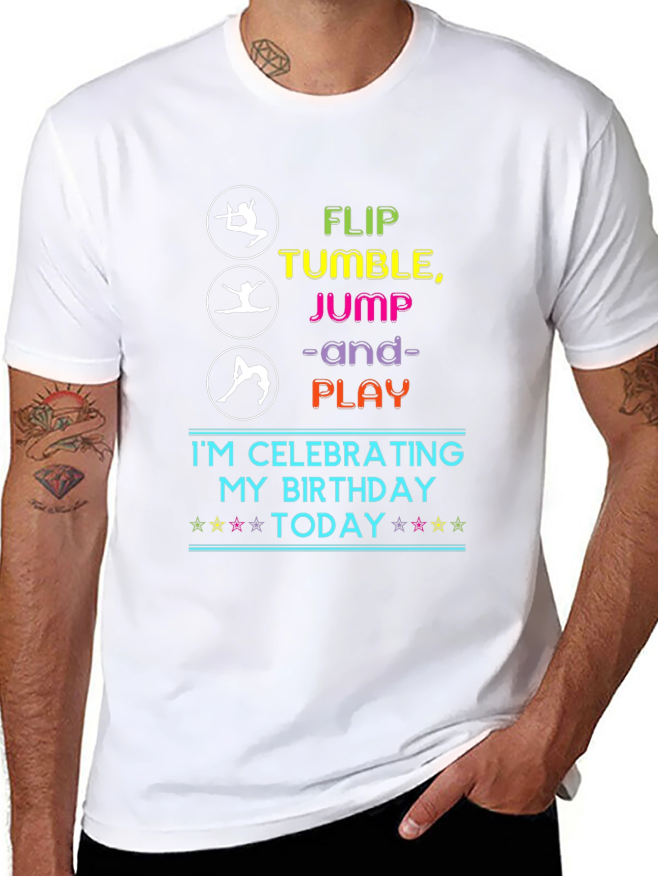 Gymnastics Birthday Celebration T-Shirt