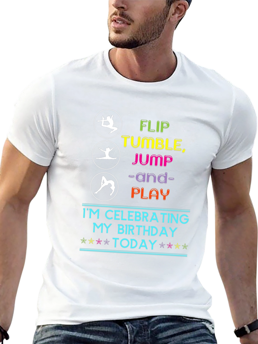 Gymnastics Birthday Celebration T-Shirt