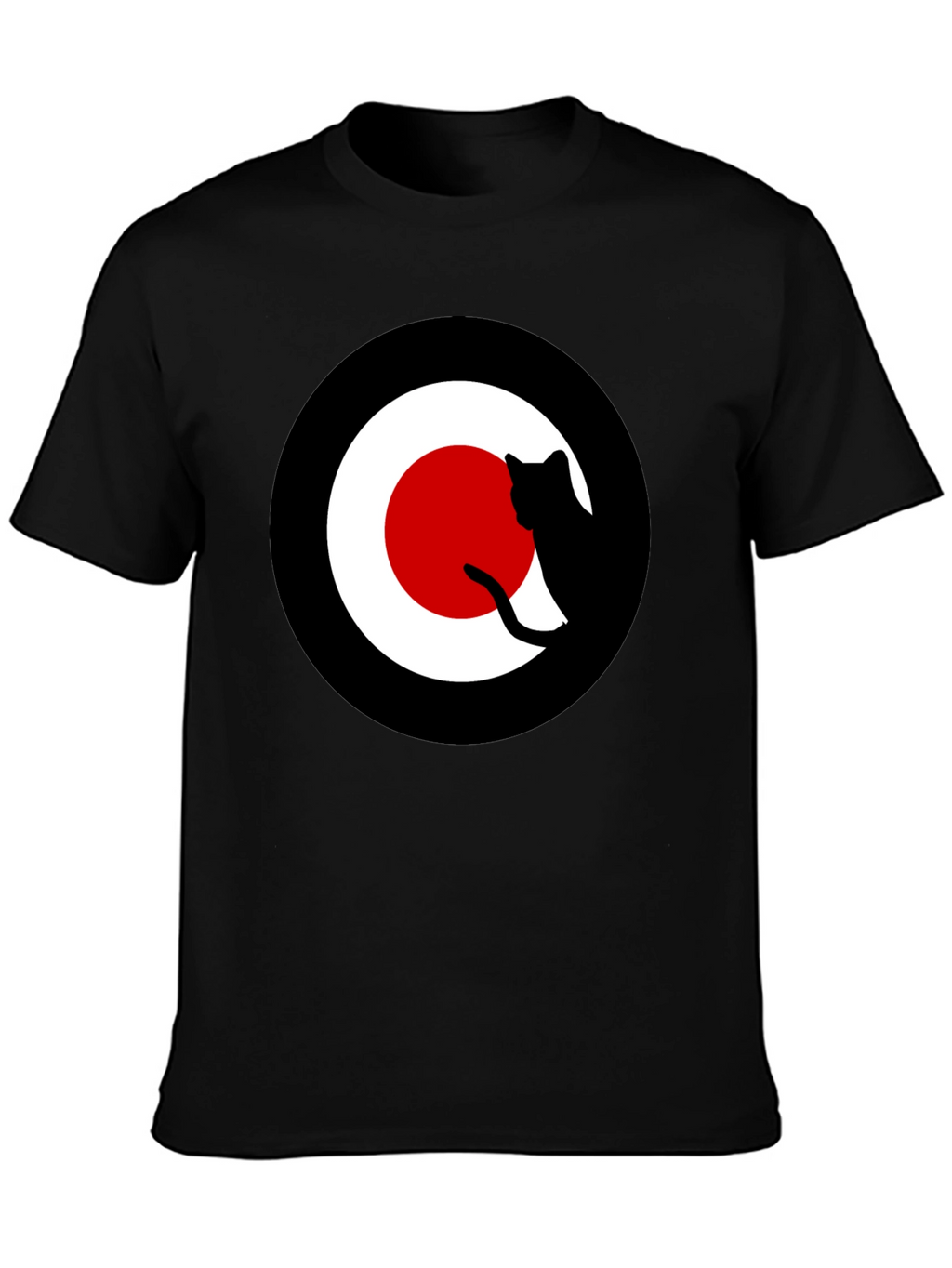 Cool Cat Silhouette Target T-Shirt