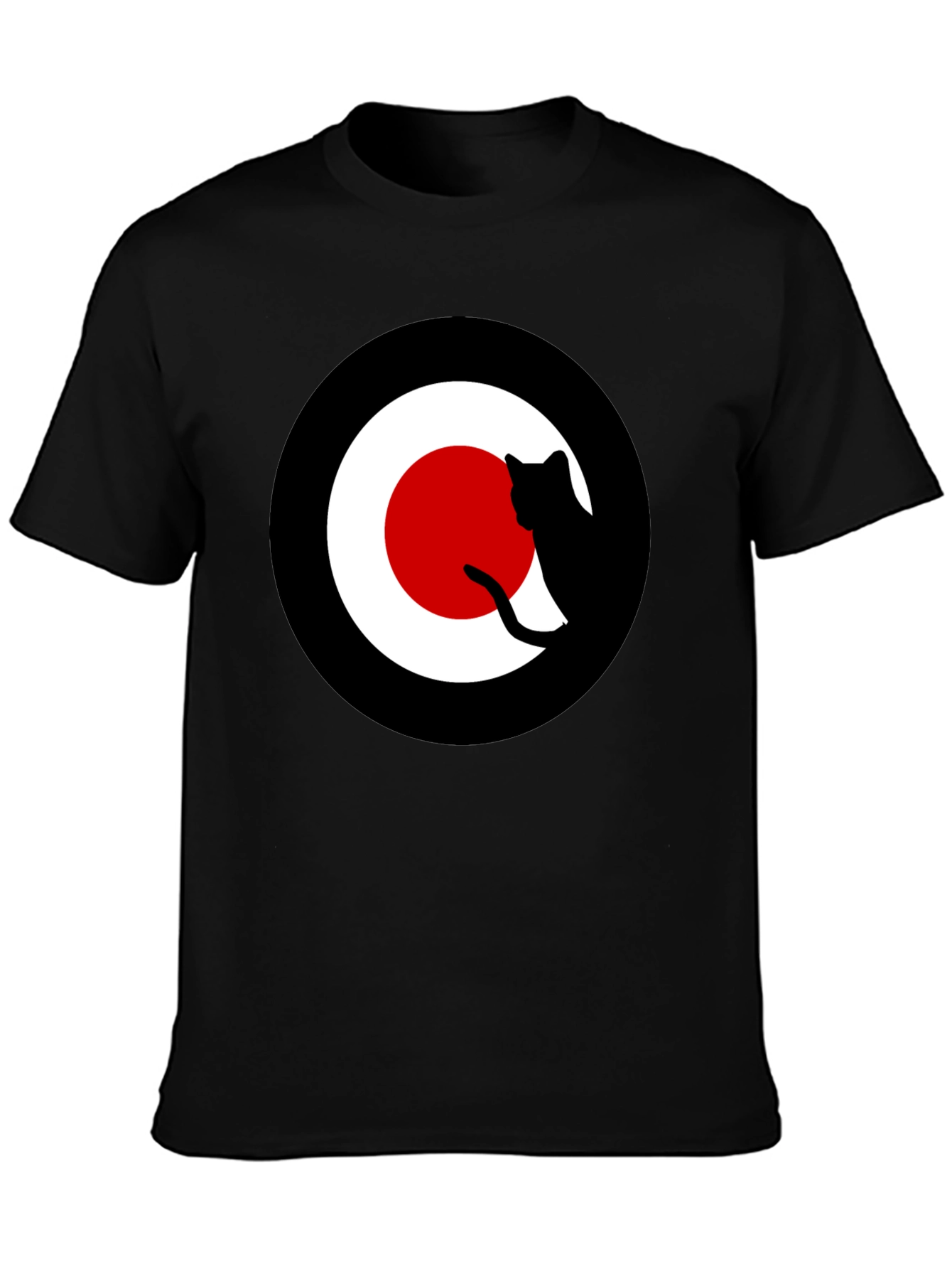 Cool Cat Silhouette Target T-Shirt