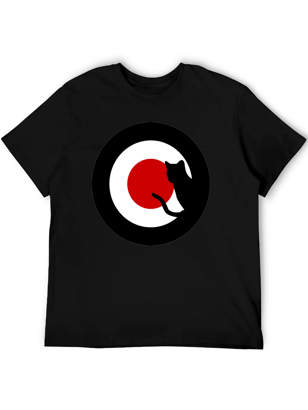 Cool Cat Silhouette Target T-Shirt