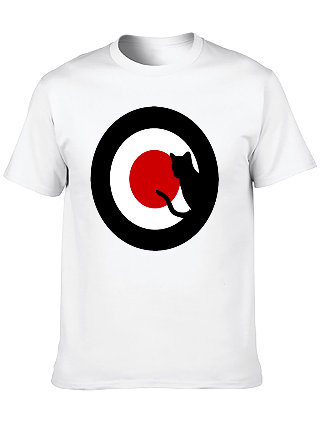 Cool Cat Silhouette Target T-Shirt