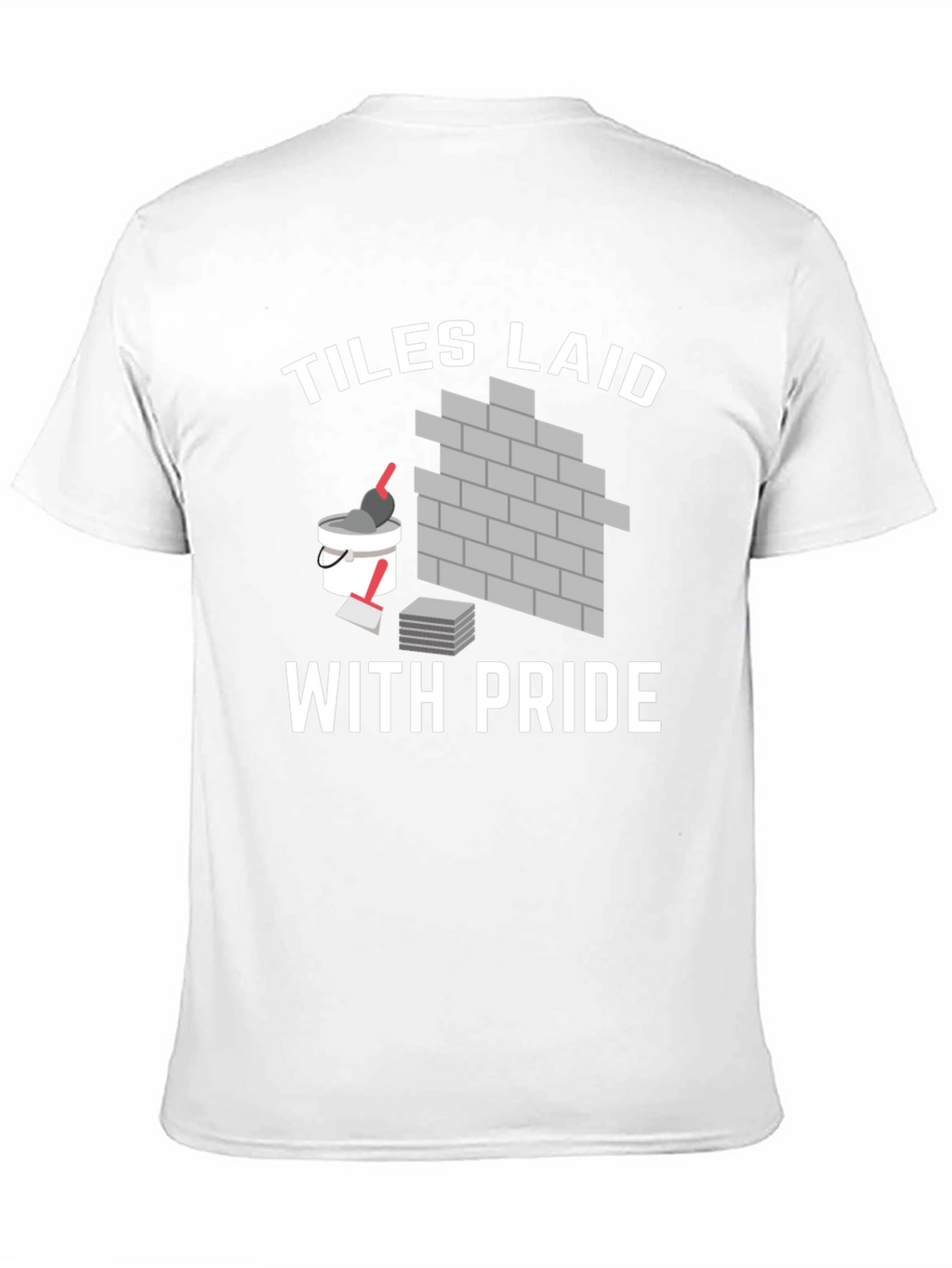 Tiles Laid With Pride Black T-Shirt