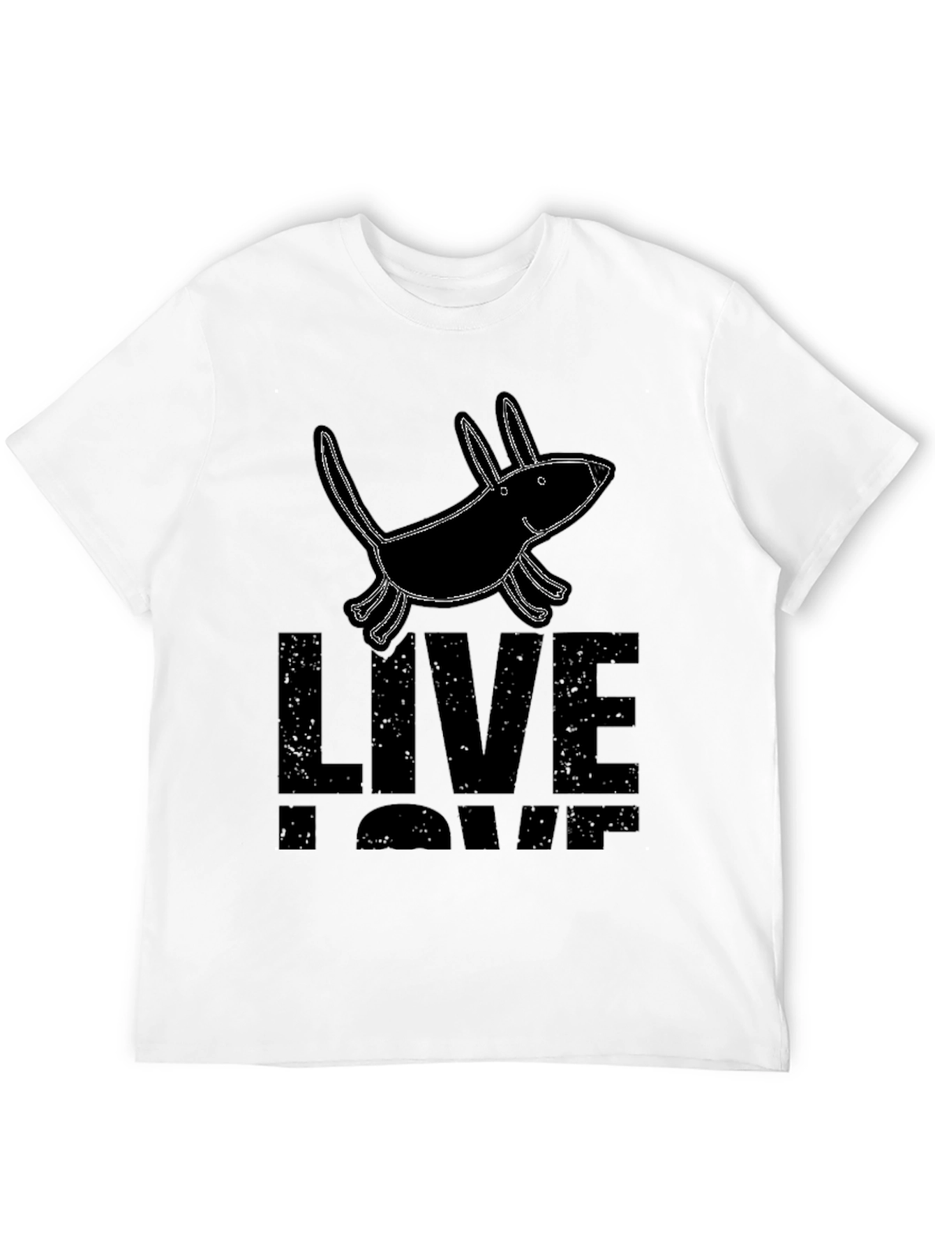 Live Love Bark Black Graphic Tee