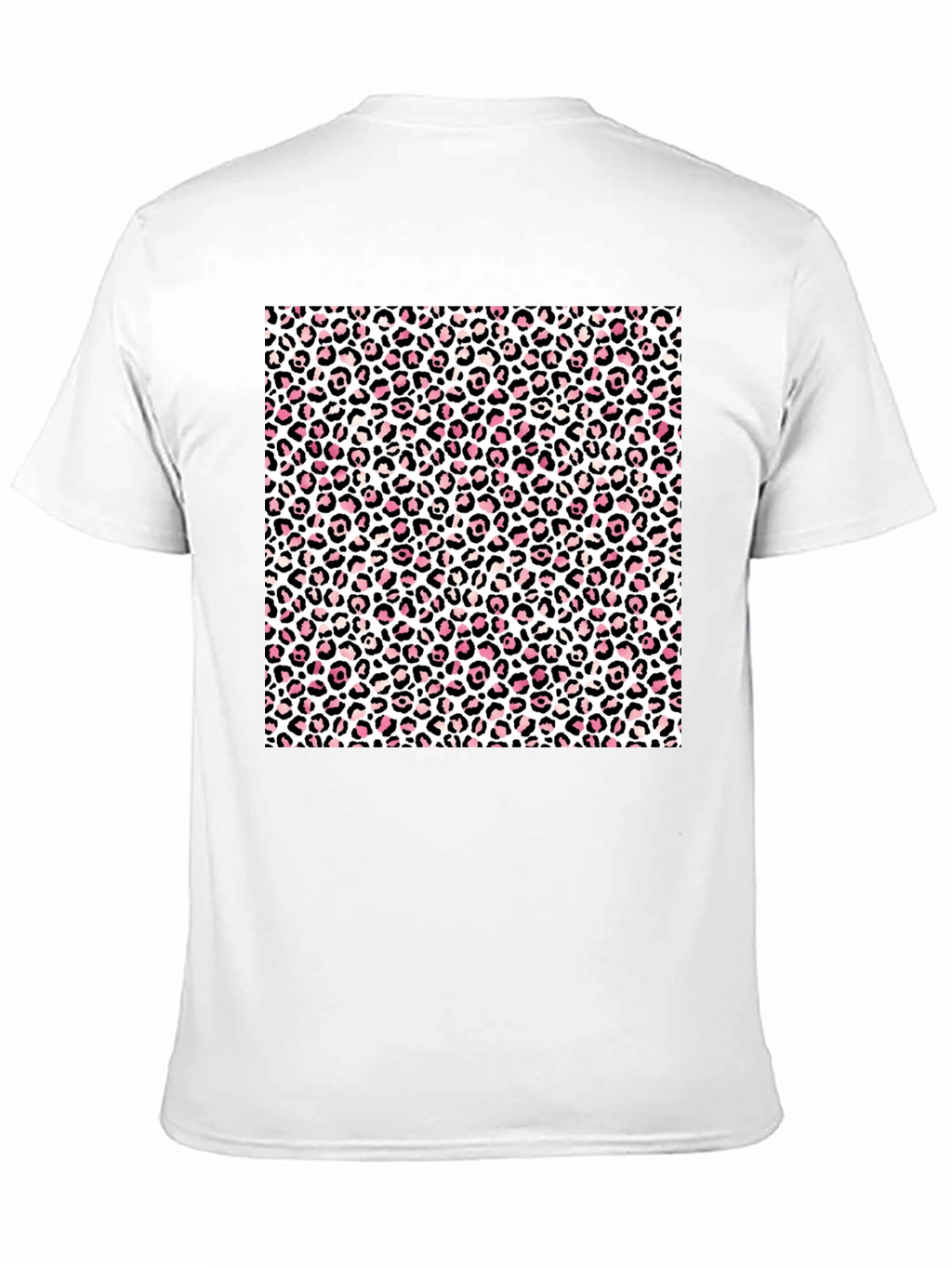 Leopard Print Black T-Shirt