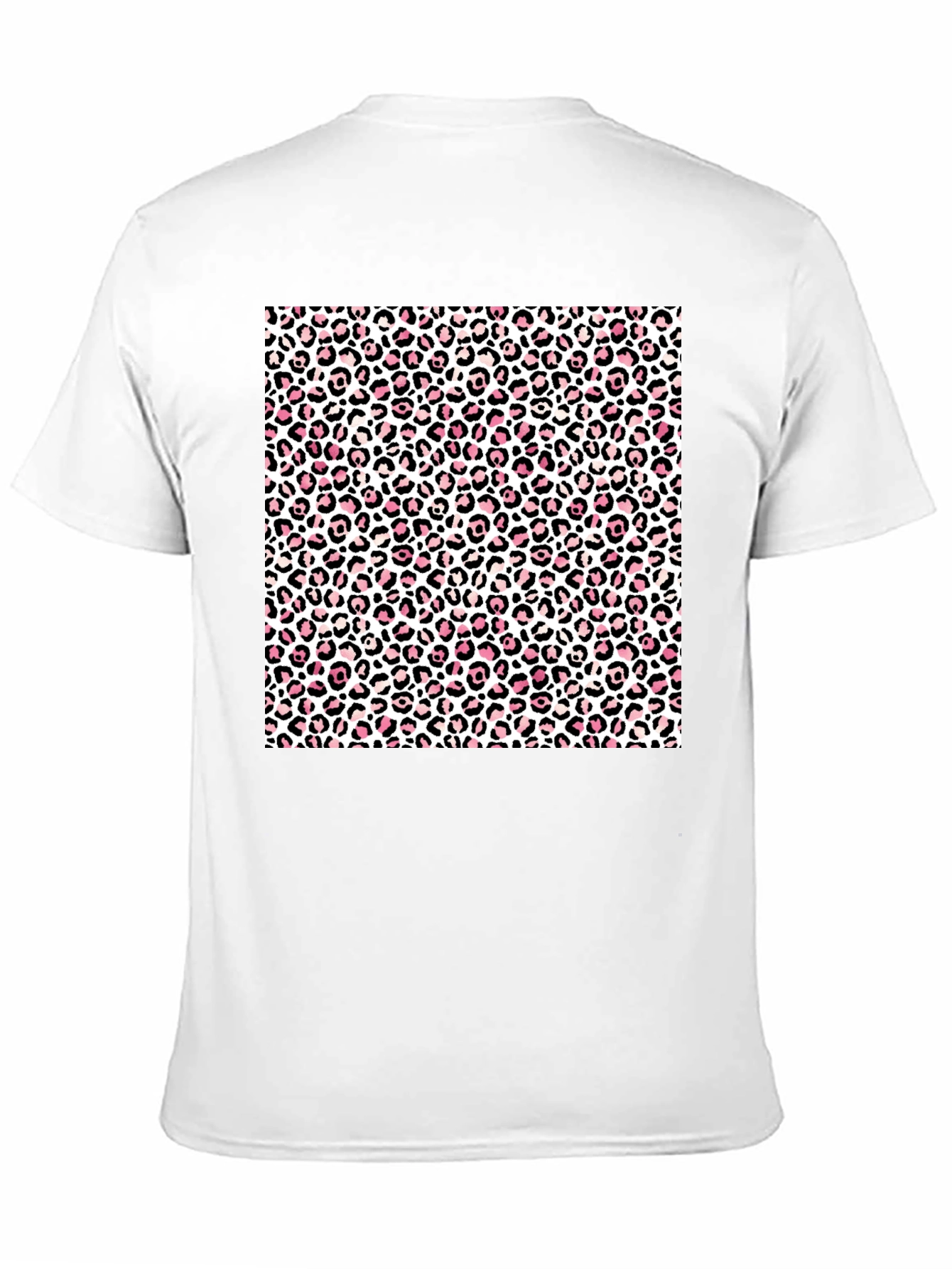 Leopard Print Black T-Shirt