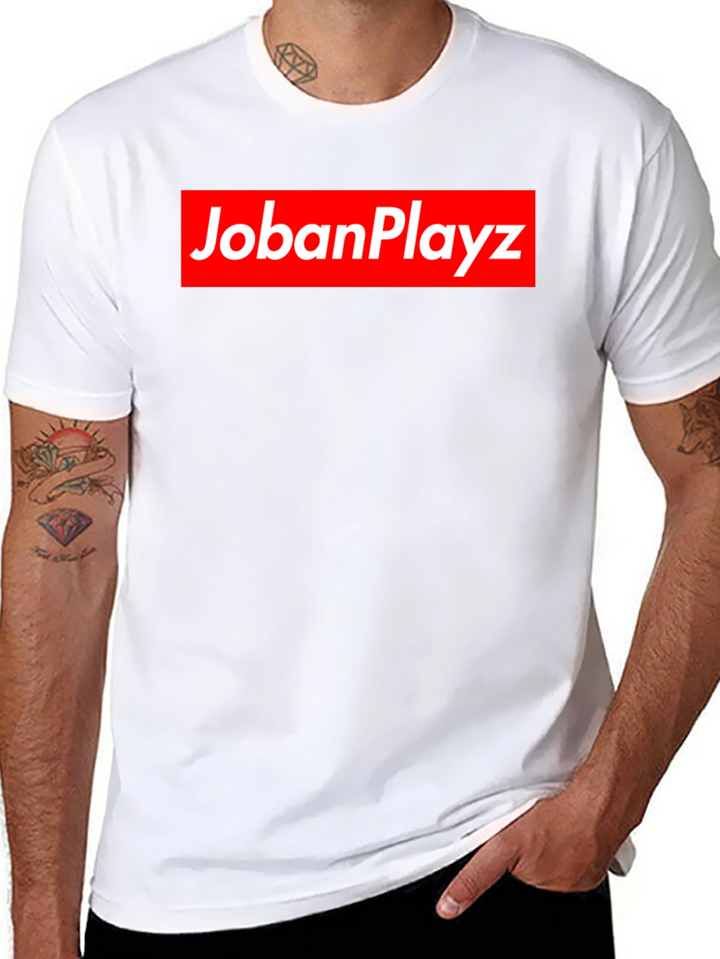 JobanPlayz Black Graphic Tee
