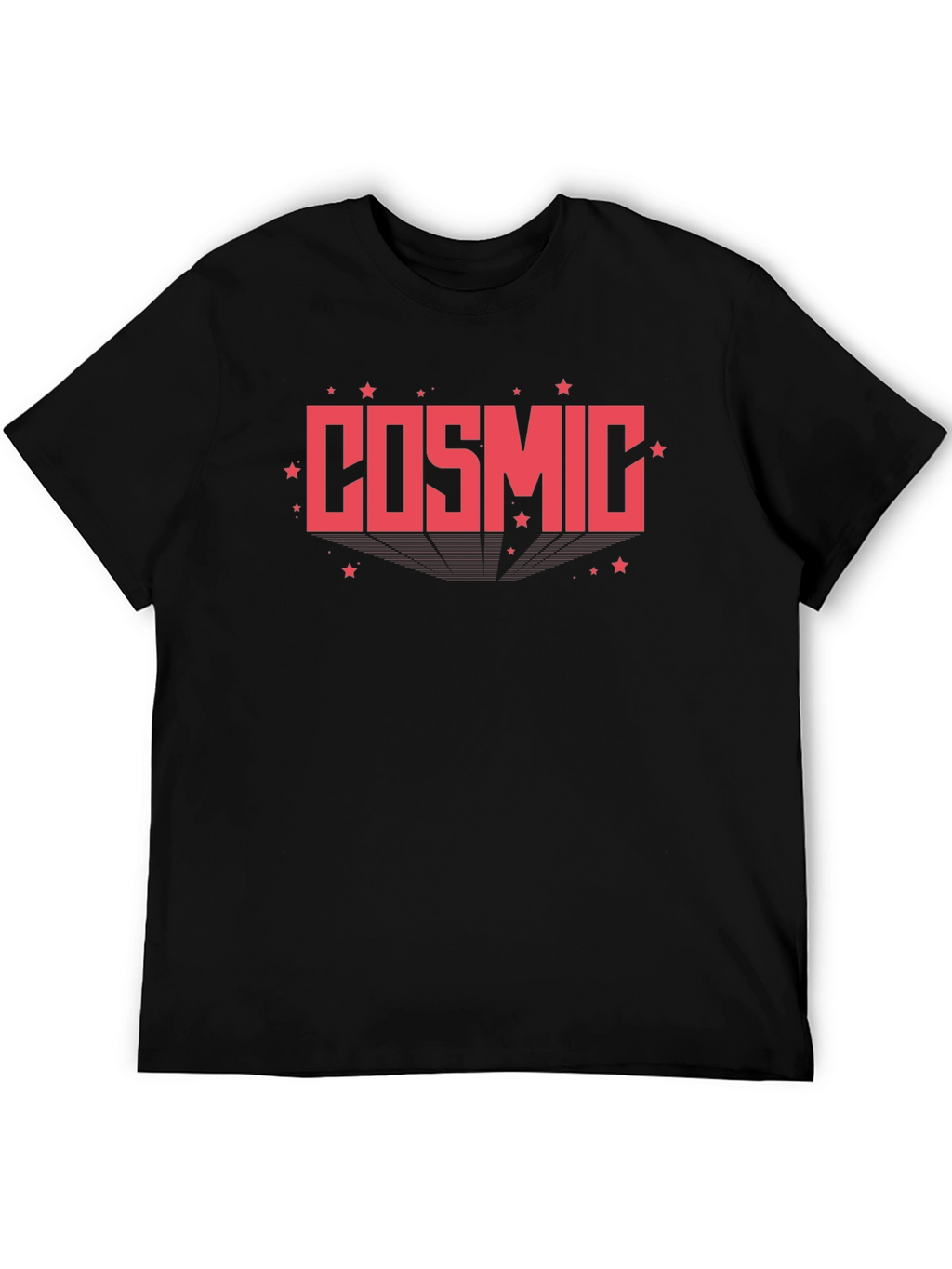 Cosmic Graphic T-Shirt - Retro Style