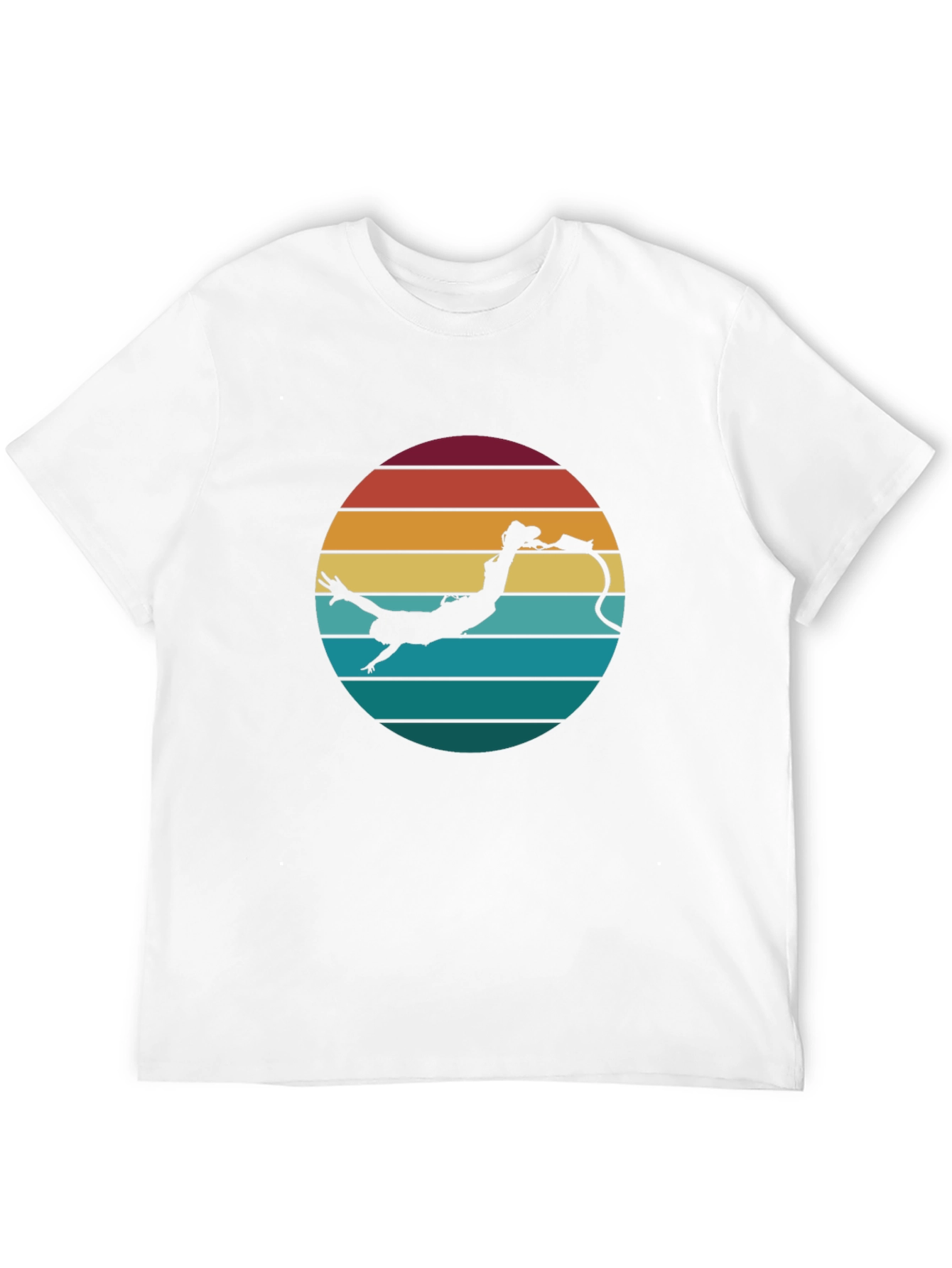 Retro Bungee Jumper T-Shirt - Black