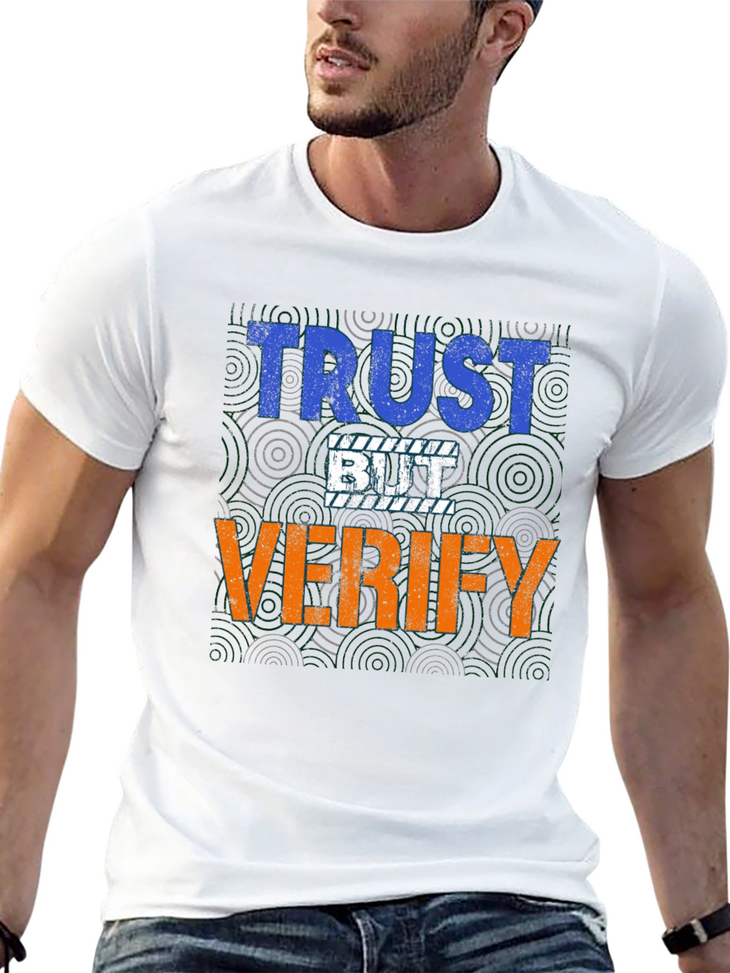 Trust But Verify Graphic Tee