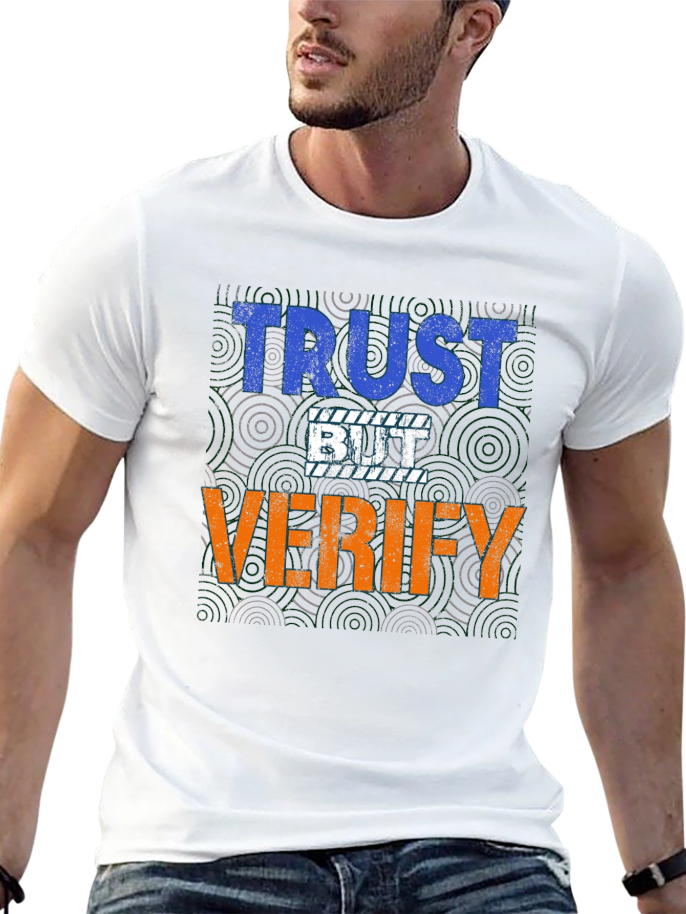 Trust But Verify Graphic Tee