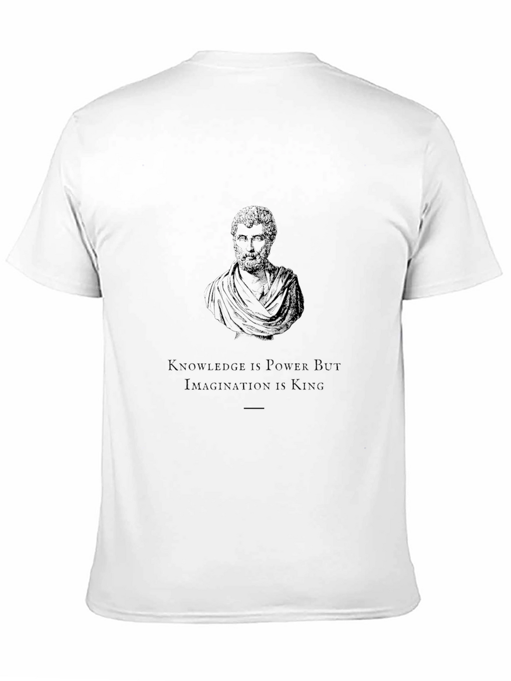 Knowledge & Imagination Black T-Shirt