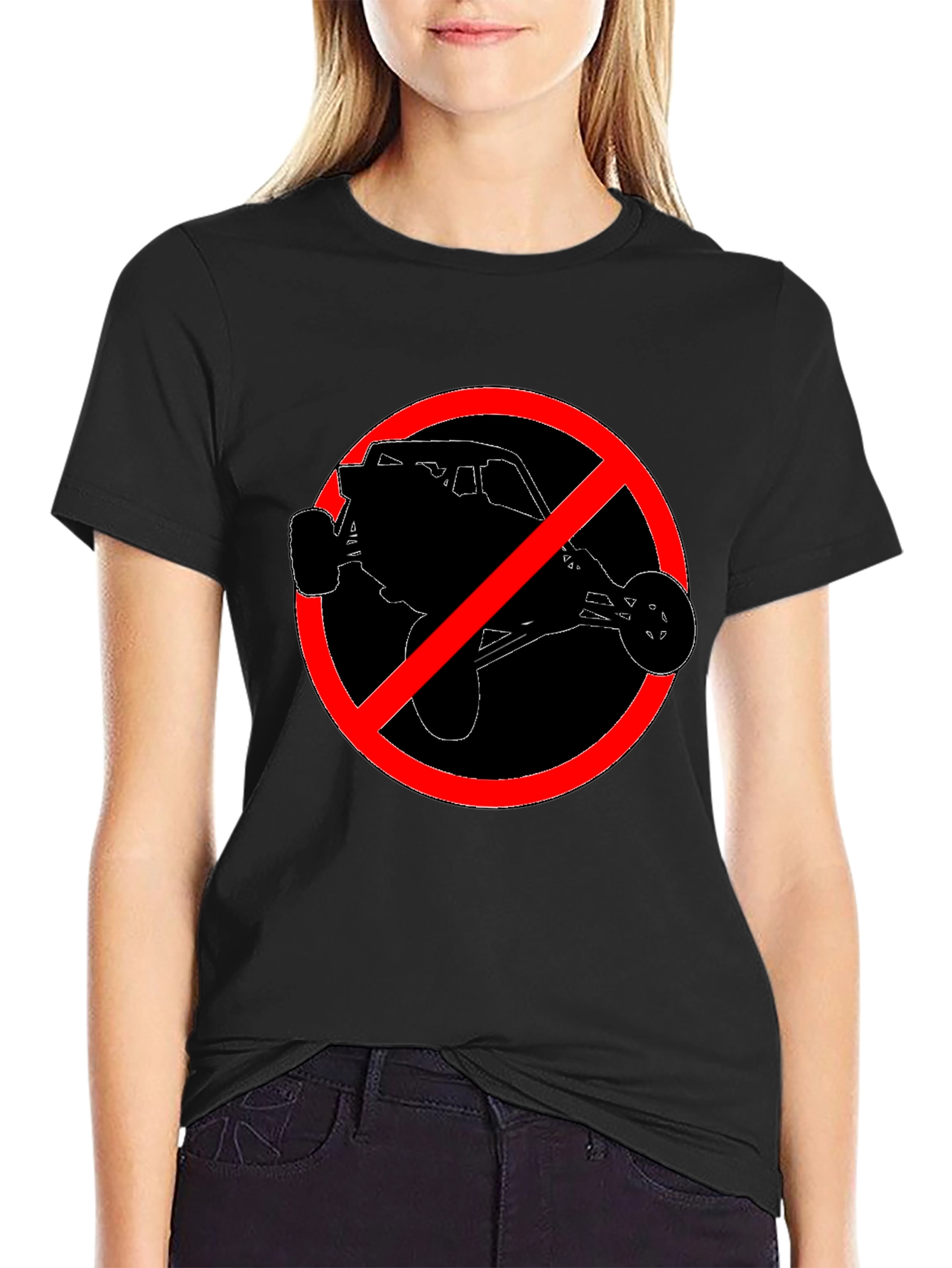 No Buggy Zone Black T-Shirt